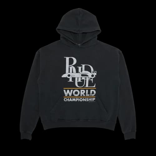 Rhude World Champion Hoodie 'Black'