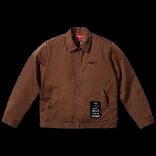 Supreme x The Crow Work Jacket 'Brown'