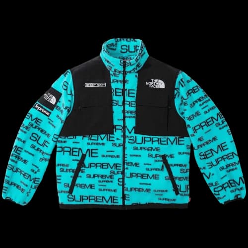 Supreme x The North Face Steep Tech Fleece Jacket 'Teal'