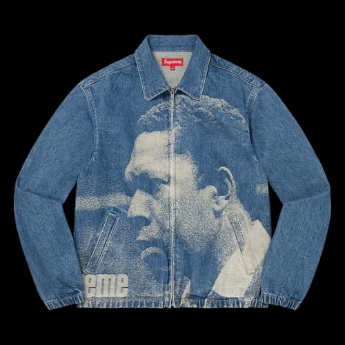 Supreme John Coltrane A Love Supreme Denim Harrington Jacket 'Blue'