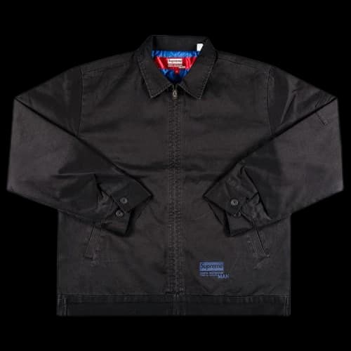 Supreme x Junya Watanabe x Comme des Garçons MAN Printed Work Jacket 'Black'