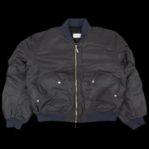 Rhude Polyester Bomber Jacket 'Navy'