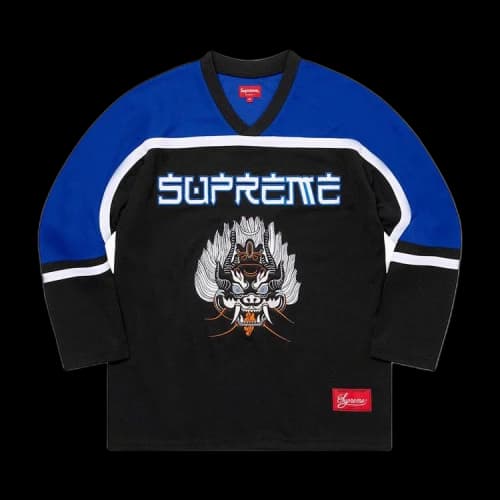Supreme Demon Hockey Jersey 'Black'