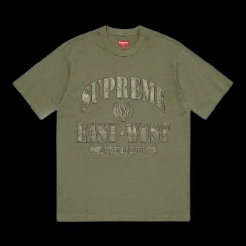 Supreme East West Short-Sleeve Top 'Olive'