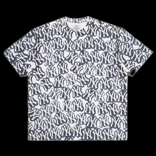 Supreme x New York Yankees Airbrush Short-Sleeve Top 'White'