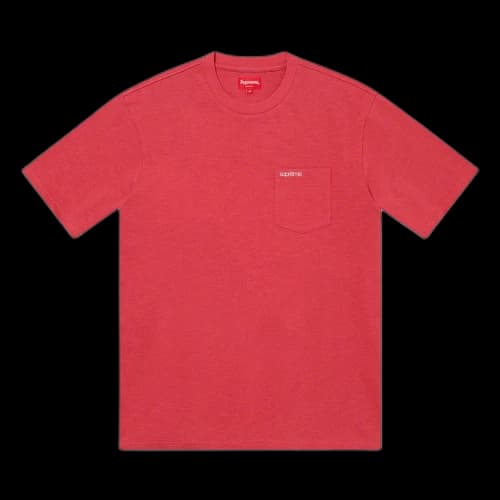 Supreme Short-Sleeve Pocket Tee 'Red'