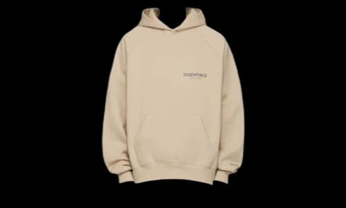 Fear of God Essentials SSENSE Exclusive Pullover Hoodie Linen