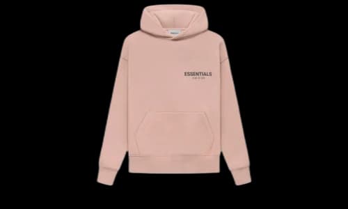 Fear of God Essentials Kids Pullover Hoodie Matte Blush