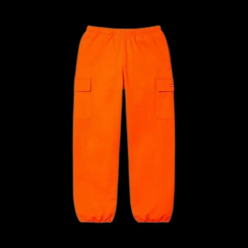 Supreme Small Box Cargo Sweatpant 'Orange'