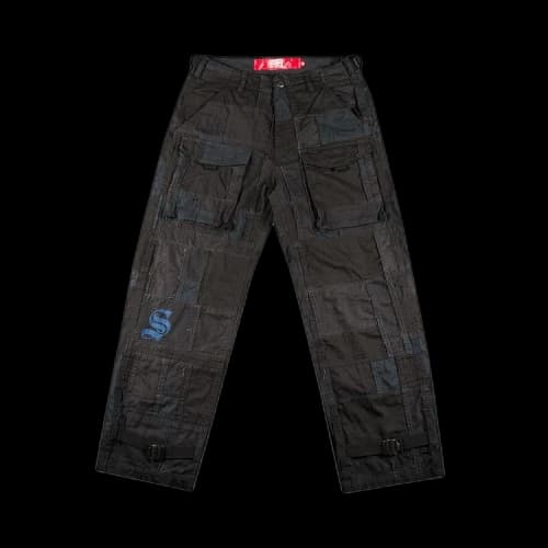 Supreme x Junya Watanabe x Comme des Garçons MAN Patchwork Cargo Pant 'Black'