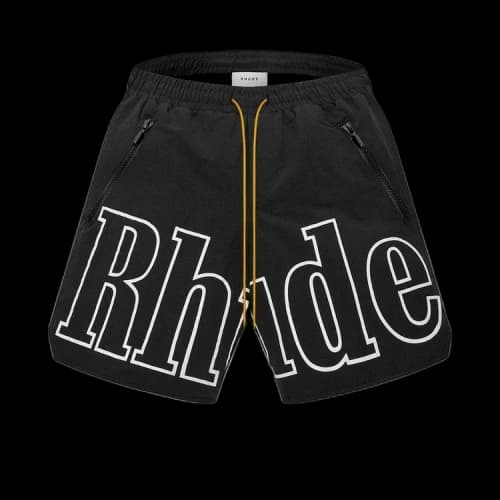 Rhude Logo Short 'Black'
