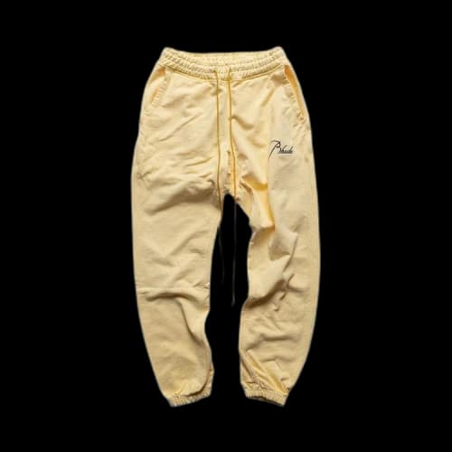 Rhude Sweatpant 'Pastel Yellow'