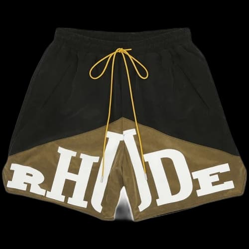 Rhude Yachting Short 'Black/Olive'