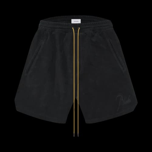 Rhude Leather Short 'Black'