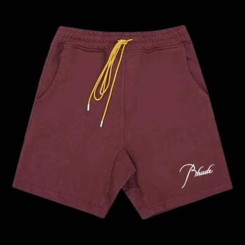 Rhude Terry Shorts 'Maroon'