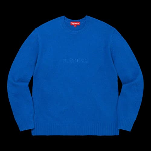 Supreme Pilled Sweater 'Royal'