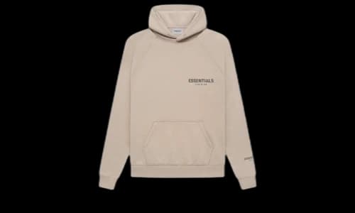 Fear of God Essentials Core Collection Pullover Hoodie String/Tan