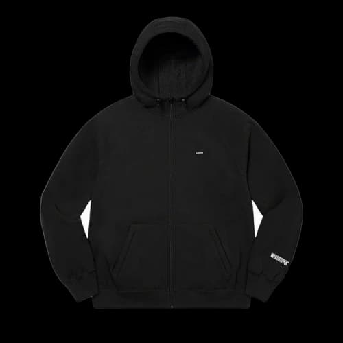 Supreme WINDSTOPPER Zip Up Hooded Sweatshirt 'Black'
