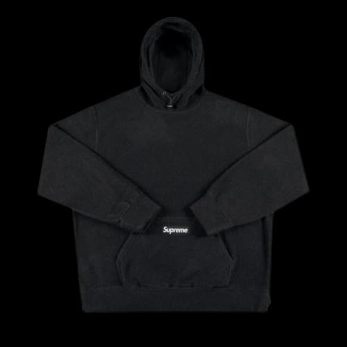 Supreme Polartec Hooded Sweatshirt 'Black'