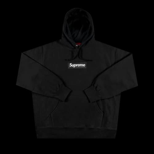 Supreme Box Logo Hooded Sweatshirt 'Black'