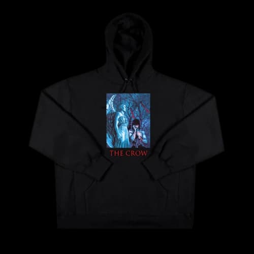 Supreme x The Crow Hooded Sweatshirt 'Black'