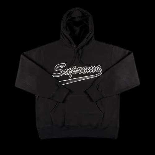 Supreme Tail Hooded Sweatshirt 'Black'