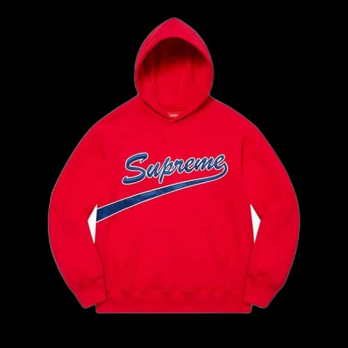 Supreme Tail Hooded Sweatshirt 'Red'