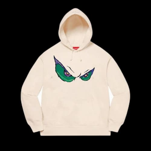 Supreme Eyes Hooded Sweatshirt 'Natural'