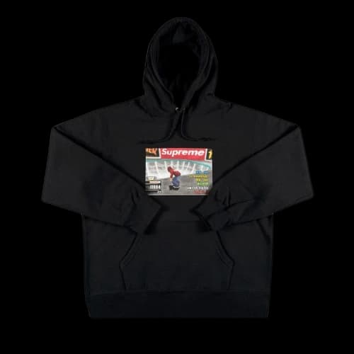 Supreme x Thrasher Hooded Sweatshirt 'Black'