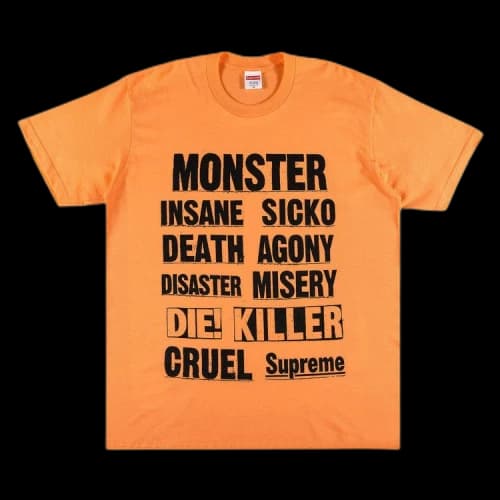 Supreme Monster Tee 'Peach'