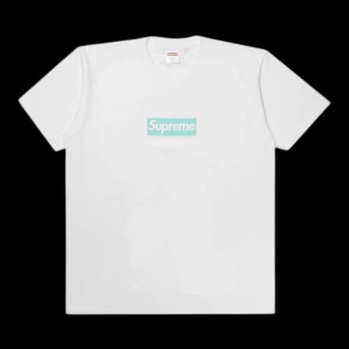 Supreme x Tiffany & Co. Box Logo Tee 'White'