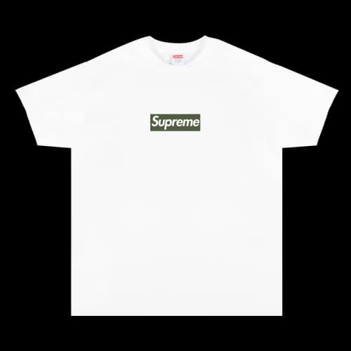 Supreme Berlin Box Logo Tee 'White'