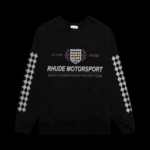 Rhude Motor Crest Crew 'Black'