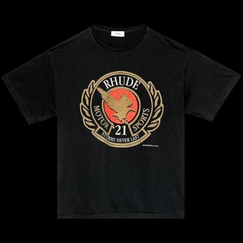 Rhude Motorsports Tee 'Black'