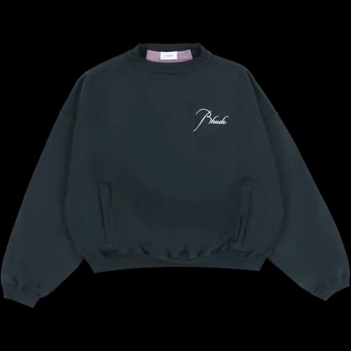 Rhude Panel Crewneck 'Black'
