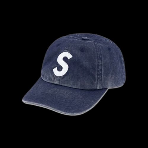 Supreme Pigment Print S Logo 6-Panel 'Indigo'
