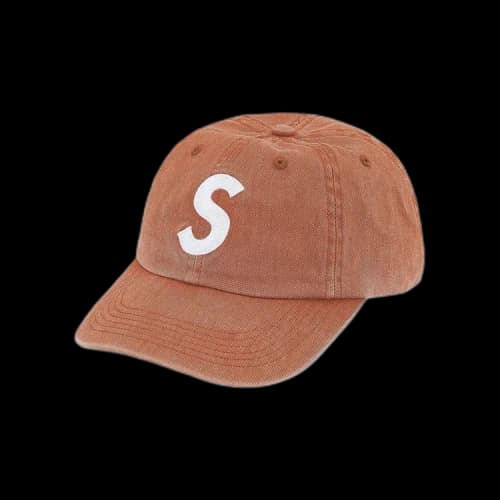 Supreme Pigment Print S Logo 6-Panel 'Tan'
