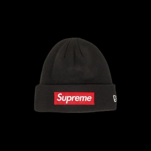 Supreme x New Era Box Logo Beanie 'Black'