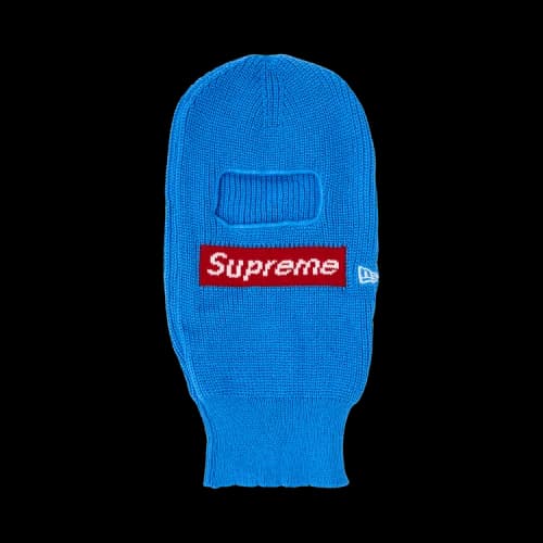 Supreme x New Era Box Logo Balaclava 'Blue'