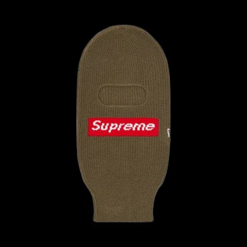 Supreme x New Era Box Logo Balaclava 'Olive'