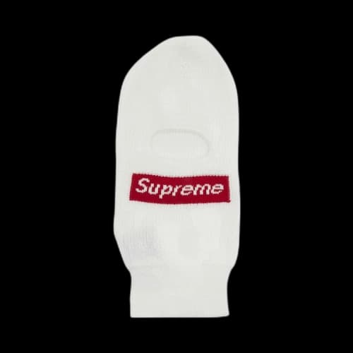 Supreme x New Era Box Logo Balaclava 'White'