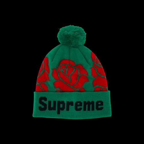 Supreme Rose Beanie 'Green'
