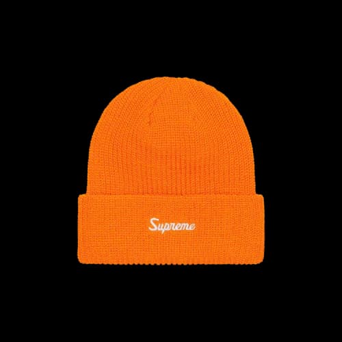 Supreme Loose Gauge Beanie 'Orange'