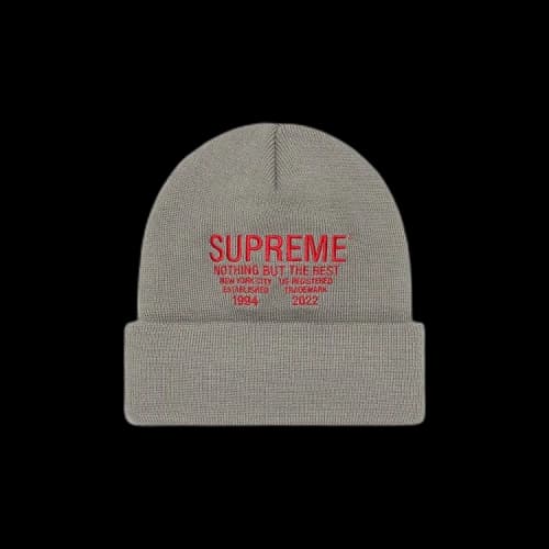 Supreme Nothing But Beanie 'Grey'
