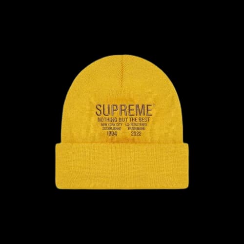 Supreme Nothing But Beanie 'Mustard'