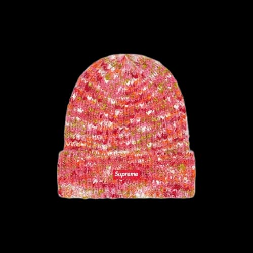 Supreme Space Dye Beanie 'Red'