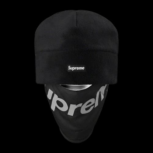 Supreme x Polartec Facemask Beanie 'Black'