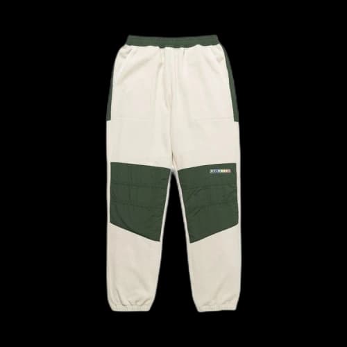 GOLF WANG Space Boutique Fleece Pant 'Ivory/Green'