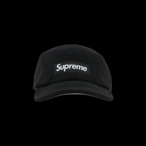 Supreme x Polartec Camp Cap 'Black'