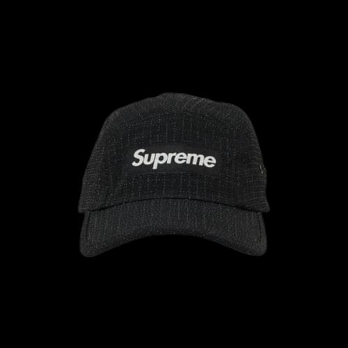 Supreme Glow Ripstop Camp Cap 'Black'